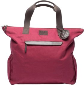 Hildebrand Tennis Tote Bag (Burgundy)