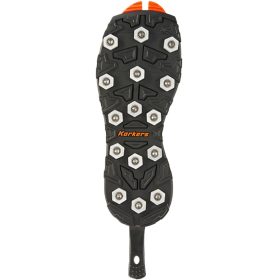 Korkers Omnitrax V3.0 Triple Threat - Aluminum Hex Disc Sole Black/Orange, 12.0