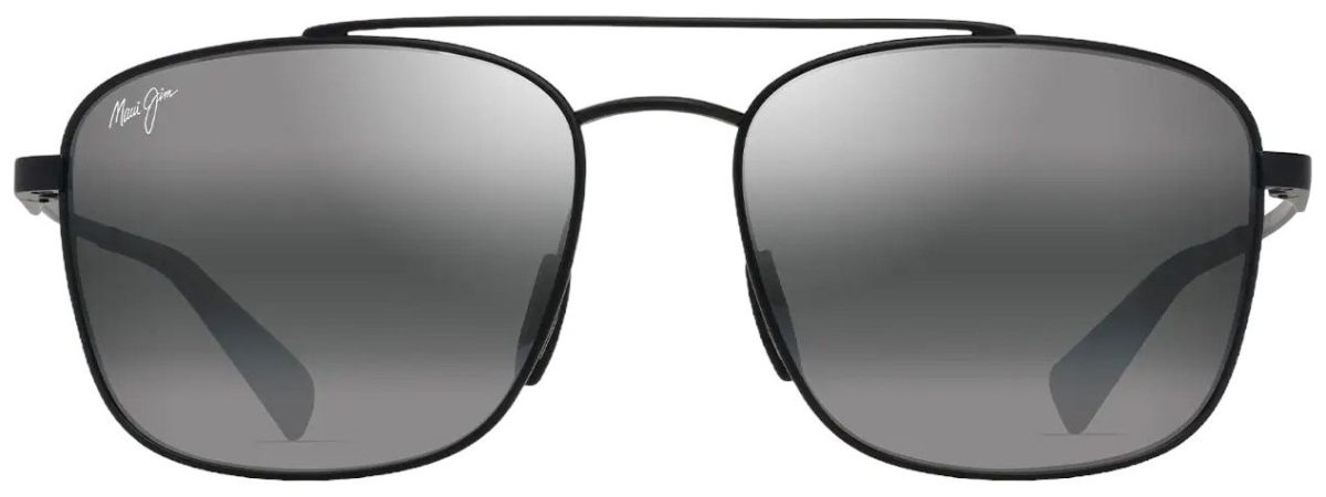 Maui Jim Piwai Sunglasses, Men's, Black/Grey