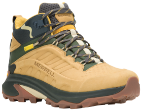 Merrell Moab Speed 2 Mid Hiking Boots for Men - Tan - 9M