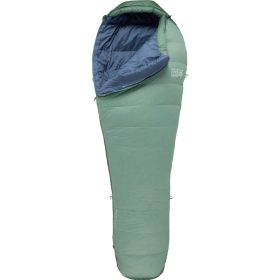 Mountain Hardwear Bishop Pass Sleeping Bag: 30F Down - Women's Mineral Spring, Long/Right Zip