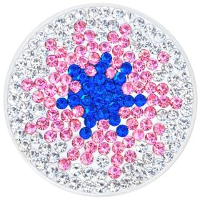 Navika Womens Micro Pave Crystal Ball Marker