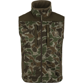 Non-Typical by Drake Standstill Windproof Vest With Agion Active XL for Men - Old School Green - 3XL