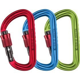 Ocun Falcon Screwgate Carabiner - 3-Pack One Color, One Size