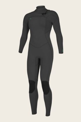 Oneill Wetsuits Womens Wetsuit Ninja Chest Zip 3/2mm Fullsuit in Black / 10