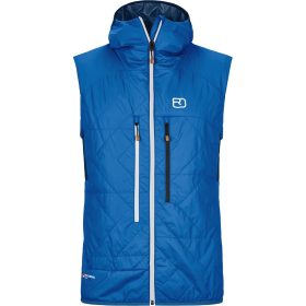 Ortovox Swisswool Piz Boe Vest - Men's Blue Note, L