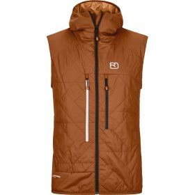 Ortovox Swisswool Piz Boe Vest - Men's Bristle Brown, L