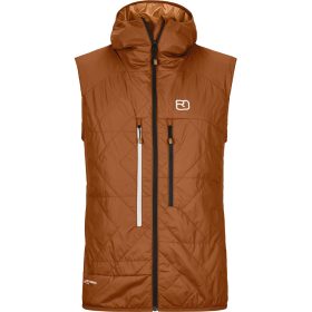 Ortovox Swisswool Piz Boe Vest - Men's Bristle Brown, XL