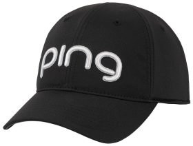 PING Womens Tour Delta Golf Hat - Black