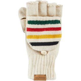 Pendleton Convertible Fingerless Mitten - Women's Glacier Stripe, L/XL