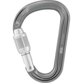 Petzl Attache Locking Carabiner Gray, One Size