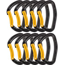 Petzl Djinn Steel Carabiner - 10-Pack