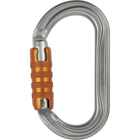 Petzl OK Locking Carabiner Black, Triact Lock