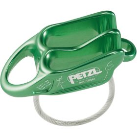 Petzl Reverso Belay Device Green, One Size