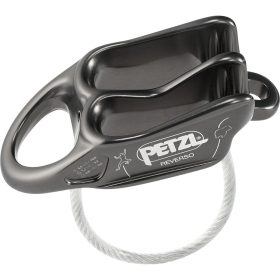 Petzl Reverso Belay Device Grey, One Size