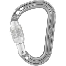 Petzl Rocha Screw Lock Carabiner Light Gray, One Size