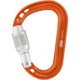 Petzl Rocha Screw Lock Carabiner Orange, One Size