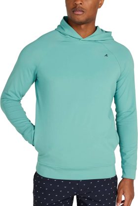 REDVANLY Larkin Men's Golf Hoodie - Green, Size: Small