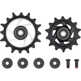 SRAM Eagle AXS Transmission Pulley Kit Black, XX SL, 14t Upper, 16t Lower