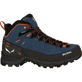 Salewa Alp Mate Winter Mid WP Hiking Boot - Men's Dark Denim/Black, 12.0