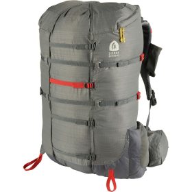 Sierra Designs Flex Capacitor 40-60L Backpack Jet Gray, M/L Bag / L/XL Hip Belt