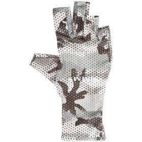 Simms Bugstopper Sunglove Hex Flo Camo Steel, XS