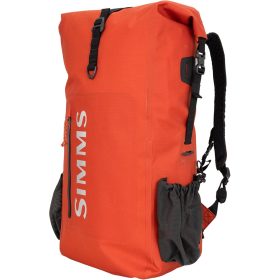 Simms Dry Creek Rolltop Backpack Simms Orange, One Size