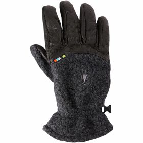 Smartwool Trail Ridge Sherpa Glove Charcoal, L