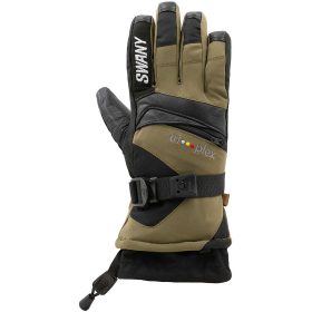 Swany X-Change Jr Glove - Kids' Black/Military Olive, S