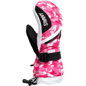 Swany X-Over Mitten - Kids' Pink Camo, XL