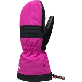 The North Face Montana Ski Mitten - Kids' Fuschia Pink/TNF Black, L