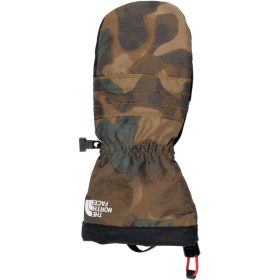 The North Face Montana Ski Mitten - Kids' Utility Brown Camo Texture Small Print, M