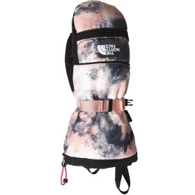 The North Face Montana Ski Mitten - Women's Pink Moss Faded Dye Camo Print, L