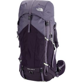 The North Face Trail Lite 50L Backpack - Women's Lunar Slate/Dark Eggplant Purple, M/L