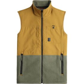 Topo Designs Subalpine Fleece Vest - Men's Beetle/Dark Khaki, L