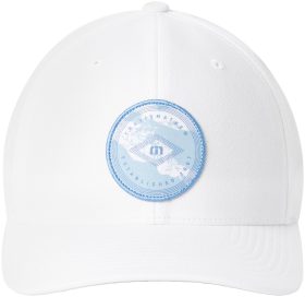 TravisMathew Grab The Rail Snapback Men's Golf Hat - White