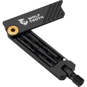 Wolf Tooth Components 6-Bit Hex Wrench Multi-Tool Gold Bolt, One Size