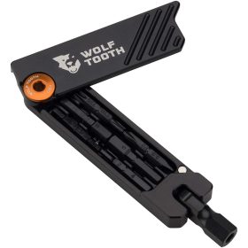 Wolf Tooth Components 6-Bit Hex Wrench Multi-Tool Orange Bolt, One Size