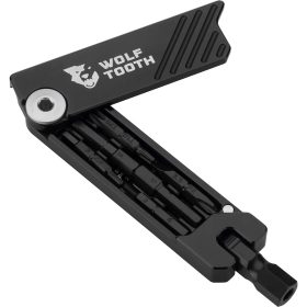 Wolf Tooth Components 6-Bit Hex Wrench Multi-Tool Silver Bolt, One Size