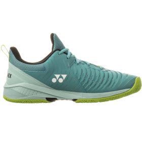 Yonex Unisex Power Cushion Sonicage 3 Wide Tennis Shoes (Smoke Blue)