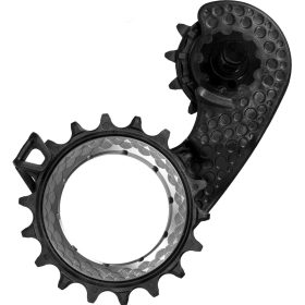 absoluteBLACK HOLLOWcage Oversized Derailleur Pulley Cage for Shimano Titanium, R9100/R8000