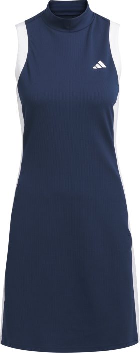 adidas Womens Ultimate365 Rib Sleeveless Golf Dress - Blue, Size: X-Large