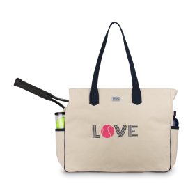 Ame & Lulu Love All Tennis Court Bag (Pink Love)