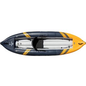 Aquaglide McKenzie 105 Inflatable Kayak Orange/Gray, 10ft 6in