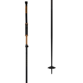 Armada AK Adjustable Poles Tan Leather/Black, One Size