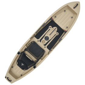 Ascend 10T Sit-On-Top Kayak with Enhanced Seating System - Arid