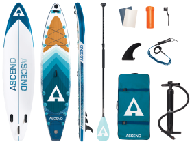 Ascend 11'6" Inflatable Stand-Up Paddleboard Package