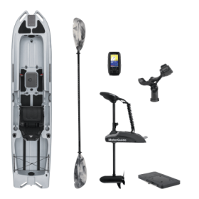 Ascend 133x Freshwater Tournament Fishing Kayak Package