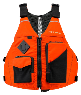 Astral E-Ronny Life Jacket for Men - Fire Orange - L/XL