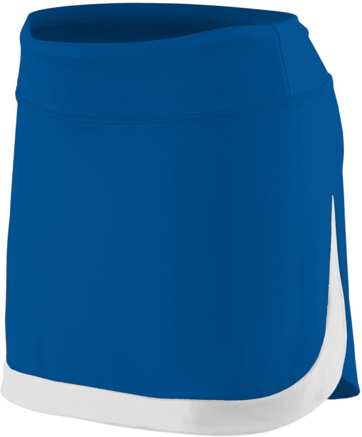 Augusta Women's Color Block Tennis Skort (Royal/White)